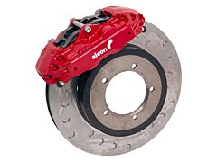RED 16 INCH 4 PISTON FRONT KIT - DEF TD5 ON