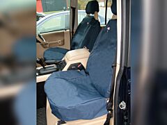 Britpart Waterproof Seat Covers - Blue - Front - Discovery 2