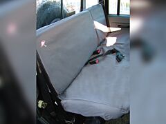 W/PROOF SEAT COVERS REAR 60/40 - DEF 110 TO 07