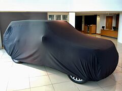 SUPER SOFT STRETCH INDOOR CAR COVER - BLACK