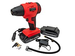 HANDHELD TYRE INFLATOR WITH EU CHARGER