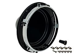HEADLAMP MOUNTING KIT - CHROME BEZEL - SERIES & DEF