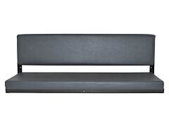 LWB REAR SEAT ASSY GREY VINYL - SERIES LWB - DEF 110 TO 2007