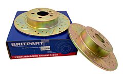 REAR BRAKE DISC (PAIR)