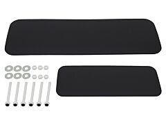 Defender Spare Wheel Cover Kit - New Defender 2 - Ebony Black