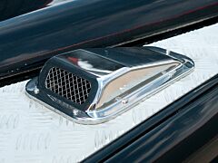 Defender Air Intake With Grille Stainless - Left