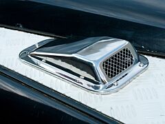 Defender Air Intake With Grille Stainless - Right