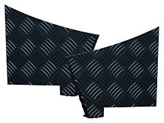 Britpart Defender Rear Wing Protectors 110 - Pair Black
