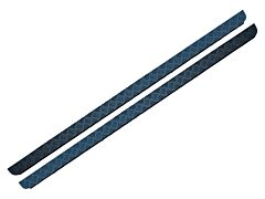 Britpart Defender 110 Chequer Plate Sills Pair - Black