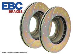 EBC Performance Brake Discs  Front Vented (Pair) suits Range Rover P38 - 1995 - 2002