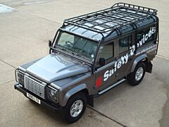 Short Rail - Explorer Roof Rack - Cage Mounted - Defender 110 Station Wagon