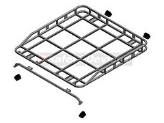 Long Rail - Explorer Roof Rack - Defender 90 & 110/130 Double Cab