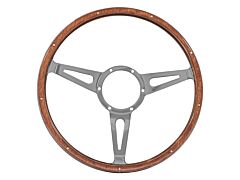Mountney 15" Riveted Light Wood Steering Wheel
