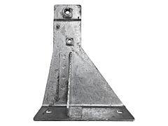 DEF 90 GALV LH FRONT CENTRE SEATBELT BRACKET