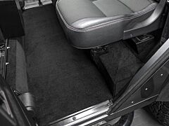 Defender Carpet Kit - Second Row -Black