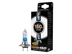 XENON +150% H7 HALOGEN H/LAMP BULB (PAIR)