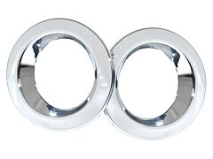 Fog Light Surround Set Chrome -  Range Rover L322 