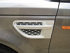 Side Grille Set Silver - Range Rover Sport