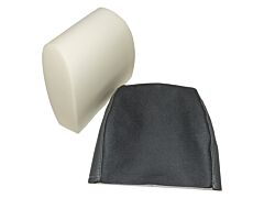 Defender Headrest Retrim Kit - Vinyl Denim Twill