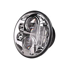 SINGLE 7 INCH ROUND LED HEADLAMP RHD -DEF