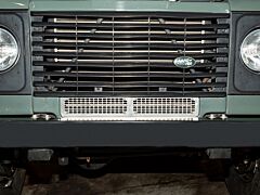 DEFENDER FRONT GRILLE LOWER WITHOUT AIR CON STAINLESS STEEL
