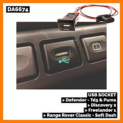 LAND ROVER USB SOCKET