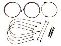 BRAKE PIPE SET DEF 110 TD5 RHD 98-06 NON ABS