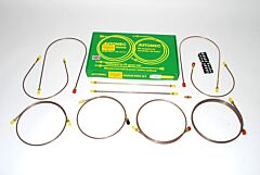 DA7405 Brake Pipe Kit - Series 2a RHD 109" 6-Cylinder With Servo 1969 to Suffix F
