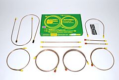 DA7410 Brake Pipe Kit - Series 3 RHD 109" Dual & 4 Cylinder To 06/1980 & V8 To 09/1980.