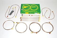 DA7424 Brake Pipe Kit - Range Rover Classic RHD ABS 1986 On With Front Valve & Bypass Pipe