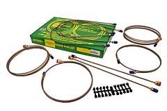 DA7441 Brake Pipe Kit - Defender 90 RHD No Front Brake Valve No ABS LA930456 To WA159806