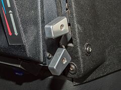Defender Heater Control Knobs - Silver