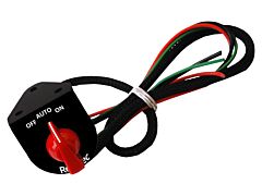 3 WAY OVERRIDE SWITCH C/W 3M LOOM/BRACKET & POSITION DECAL