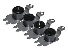 BUMP STOP KIT - STANDARD - BLACK - D2