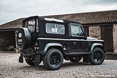 Exmoor Trim - 90" XS Hood Black Stayfast (inc Belt Rail & Tail Gate Bar)