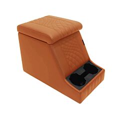 Exmoor Trim - Premium XL Cubby Box œ Oxford Tan Vinyl Vault