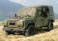 Exmoor Trim - LAND ROVER WOLF XD, LIGHT MILITARY VEHICLE, BLIND WINDSCREEN SNOW COVER
