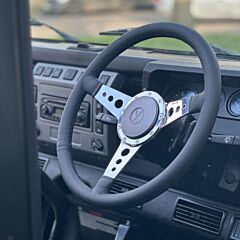 Moto-Lita - Mk4 Black Perforated Leather Steering Wheel