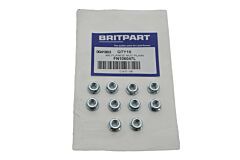 M6 FLANGE NUT PLAIN