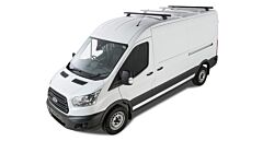 Rhino-Rack - Heavy Duty RLTP Black 2 Bar Roof Rack - Ford Transit (2014+)