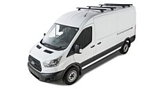 Rhino-Rack - Heavy Duty RLTP Black 4 Bar Roof Rack - Ford Transit (2014+)