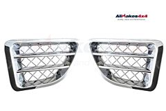 CHROME SIDE VENT RH