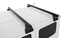 Rhino-Rack - Heavy Duty RL110 Black 2 Bar Roof Rack - Mazda B Series Bravo + More