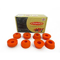 Polybush - Defender, Discovery 1, Ranger Rover Classic & P38 - Rear Shock Bush Kit