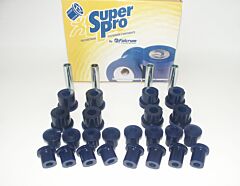 SuperPro - Jeep CJ7 & CJ8 (1973 - 1985) Front & Rear Suspension Bush Kit (Complete Kit) (KIT0089K-SPR)
