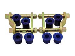 SuperPro - Nissan Navara Greasable Shackle and Bush Kit - Rear of Spring (2005-2006) (KIT0141RSK-SPR)