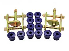 SuperPro - Toyota Land Cruiser 2007 - 0 Greaseable Shackle, fixed pin & bush kit - front & rear of spring (2007-2025) (KIT0193SK-SPR)