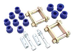 SuperPro - Nissan Navara 2015 - 0 Greaseable Shackle, Pin and Bush Kit (2015-2025) (KIT0211SK-SPR)