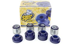 SuperPro - Land Rover Defender Radius Arm Bushing Kit: Castor Correction & 1.0 Degree Axle Adjustment (1990-1993) (KIT5245BK-SPR)