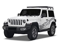 Front Runner - Jeep Wrangler JL 2 Door (2018-Current) Slimline II 1/2 Roof Rack Kit / Tall